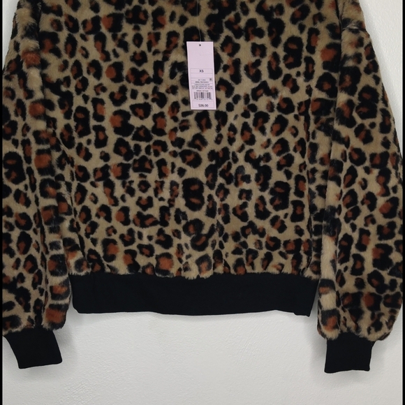 Wild Fable leopard print sweatshirt - Picture 4 of 7